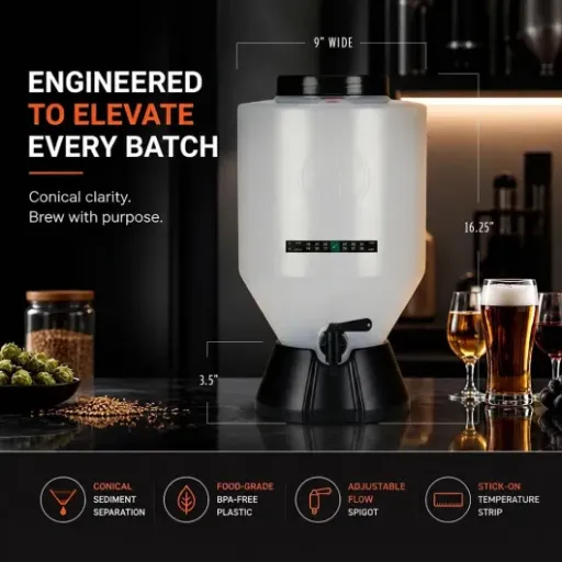 BrewDemon 2-Gallon Craft Beer Brewing Kit Review: a handy starter fermenter with a few annoying quirks