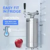 Gancowise 128oz Mini Keg Growler Review: a simple home draft setup that mostly gets the job done