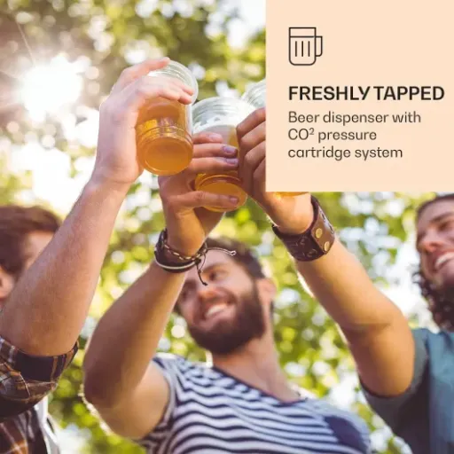 Klarstein Skal Beer Dispenser Review: compact home draft system for 5L kegs