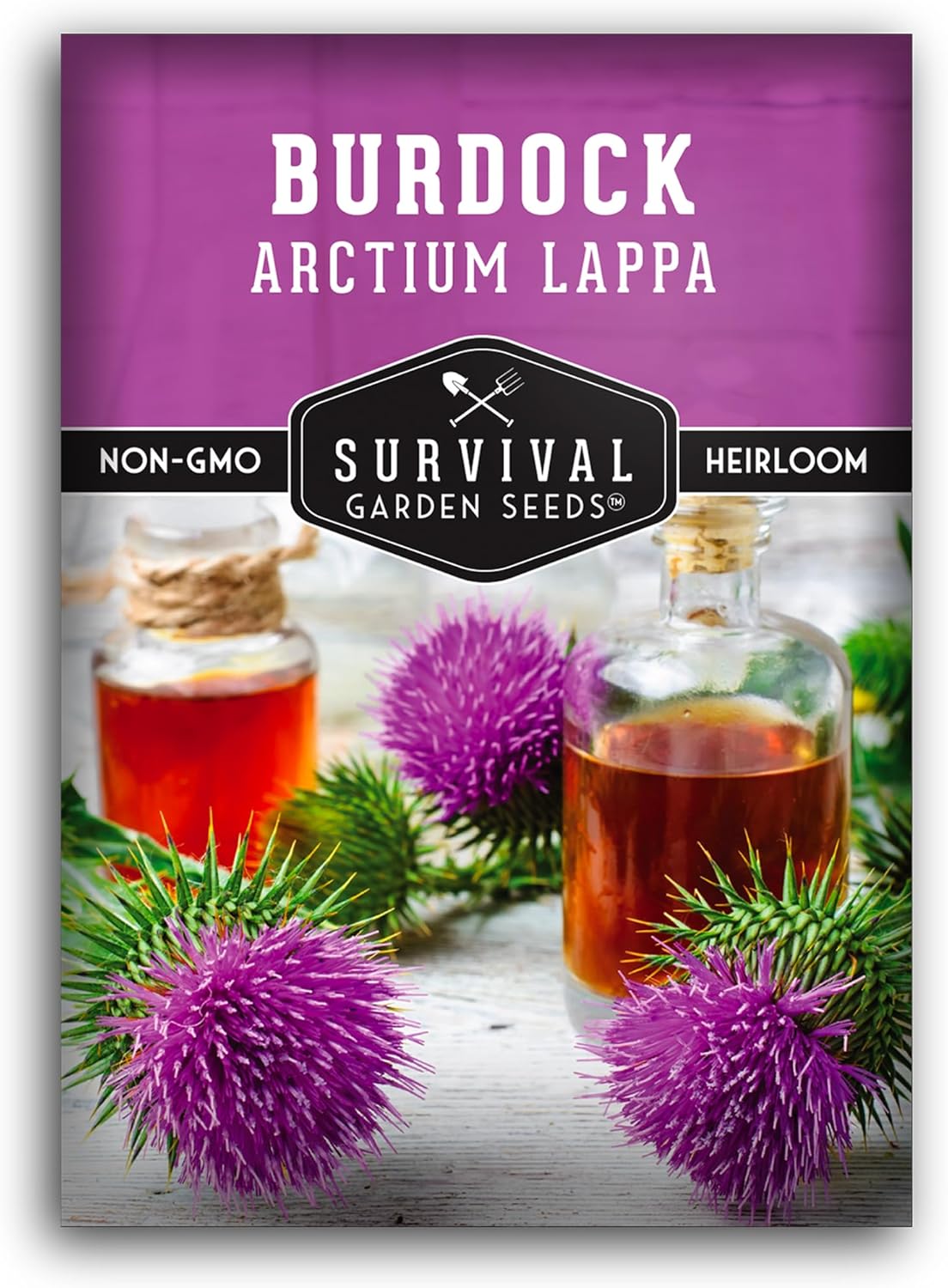 Burdock Seeds for Planting – 1 Packet with Instructions to Grow Burdock Root Plant (GOBO) in Your Home Vegetable Garden – Non-GMO Heirloom Herb Seeds
