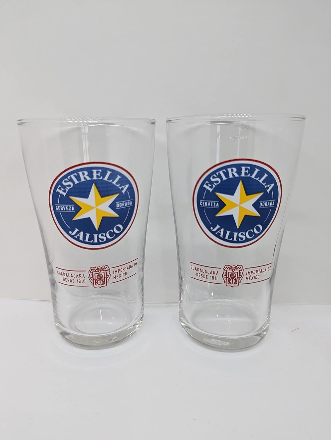 Estrella Jalisco Signature Pint Glass - Set of 2