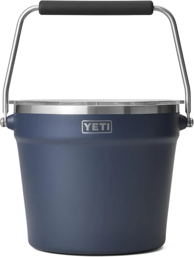 Beverage/Ice Bucket, Holds 6 Longnecks or 3 Bottles of Wine Navy