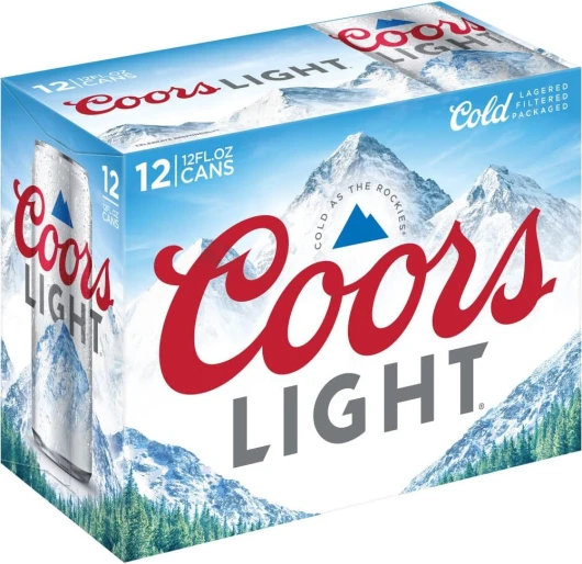 Coors Light, 12 pk, 12 oz cans, 4.2% ABV