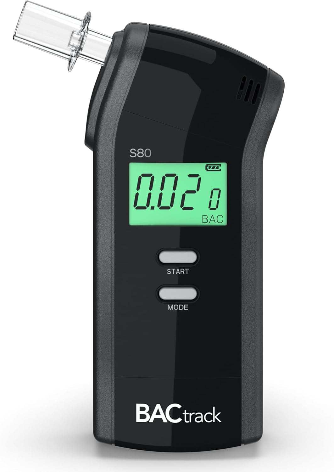S80 Breathalyzer - Professional-Grade Accuracy - DOT & NHTSA Approved - FDA 510(k) Cleared - Portable Breath Alcohol Tester for Personal & Professional Use