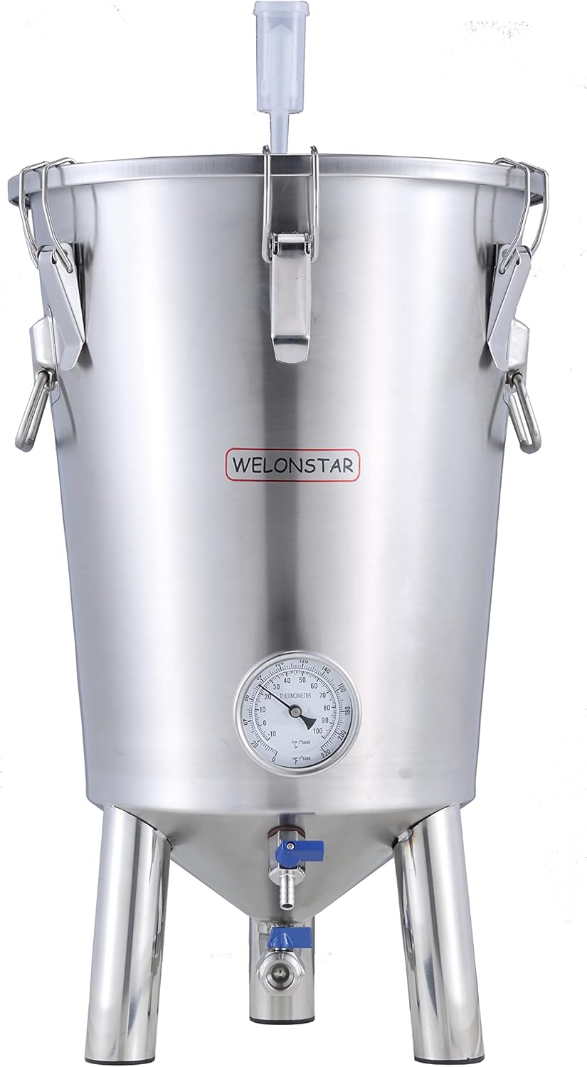 Fermentation tank for home brewing Stainless steel conical fermenter Craft beer Brewery 17 gallon