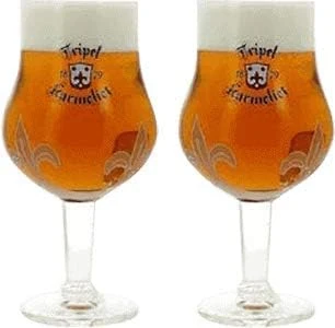 Tulip Belgian Beer Glass - 0.25 Liters - Set of 2