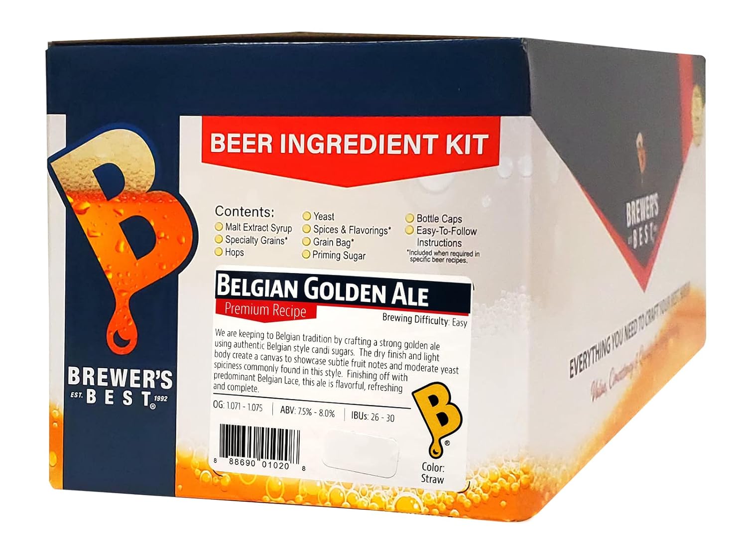Belgian Golden Ale Beer Ingredient Kit