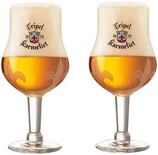 Tulip Belgian Beer Glass - 0.33 Liters - Set of 2