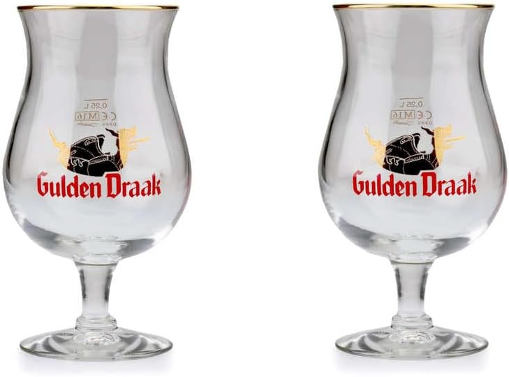 Belgian Beer Chalice Glass - Set of 2