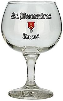 St - Bernardus Watou Belgian Ale Chalice/Goblet Beer Glass - Set of 6