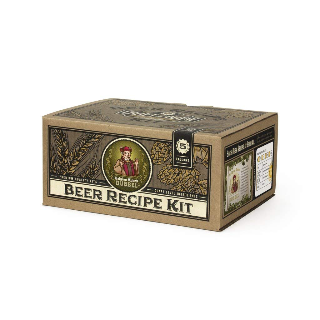 Beer Recipe Kit - Belgian Abbey Dubbel - Home Brewing Ingredient Refill - Beer Making Supplies - Includes Hops, Yeast, Malts, Extracts - 5 Gallons