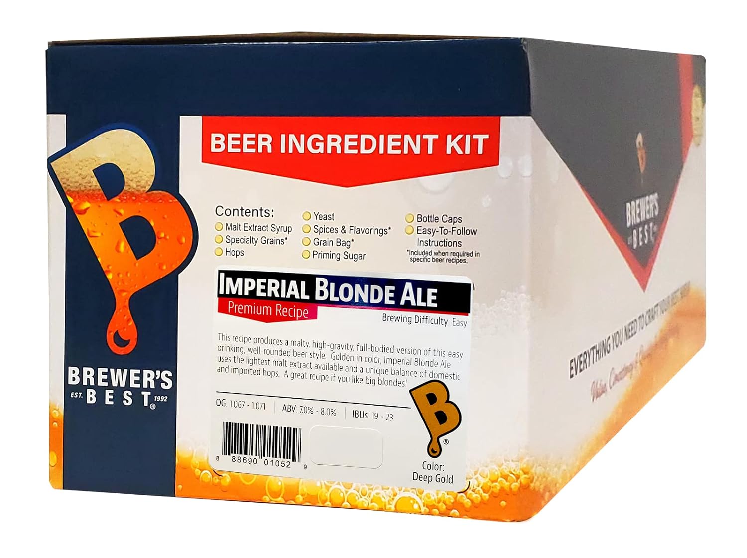 Brewer's Best Imperial Blonde Ale Homebrew Beer Ingredient Kit