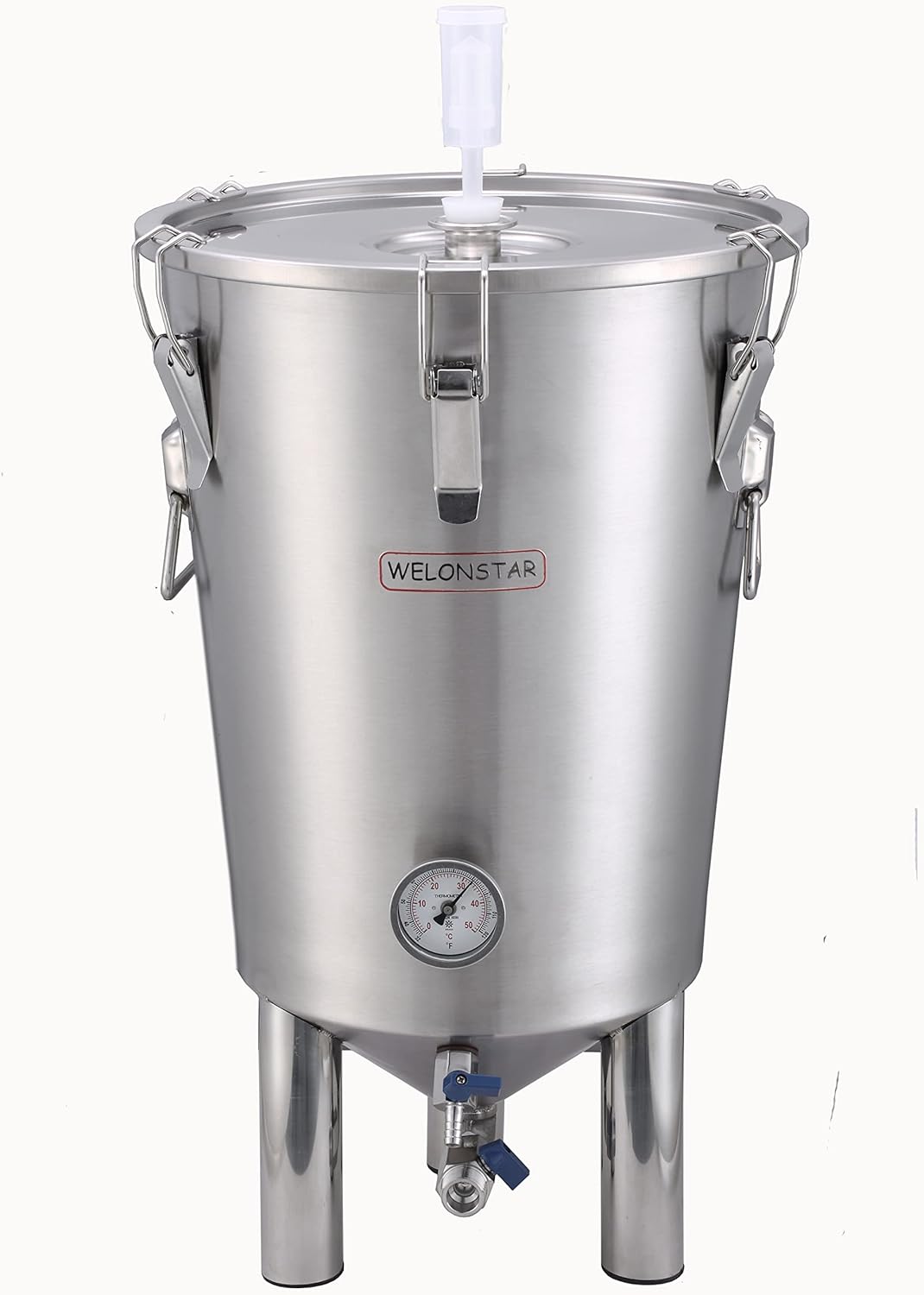 Fermentation tank for home brewing Stainless steel conical fermenter Craft beer Brewery Storage tank 9 gallon
