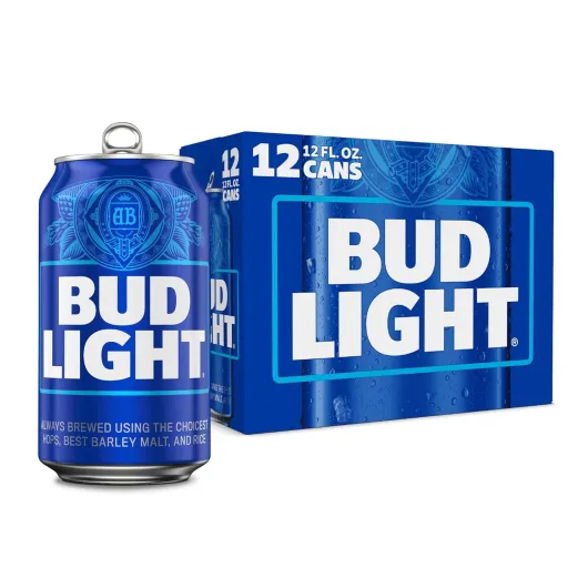 Bud Light, 12 Pk, 12 Fl Oz Cans, 4.2% Abv Classic American Lager 12.00 Fl Oz (Pack of 12)