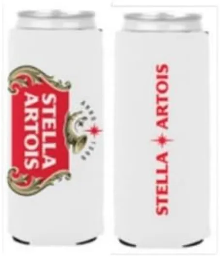 12 Ounce Slim Can Coolie - Set of 2