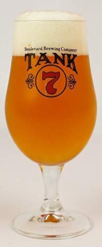 Boulevard Brewing Co - Tank 7 Limited Edition Signature Stem Tulip Glass Chalice