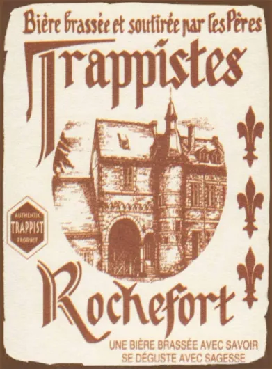 8x12 inch Rochefort Trappist Belgian Lager Beer Vintage Tin Sign Style Metal Advertising Wall Plaque Sign Decor Metal Sign Poster SP#96, TinSignEUa742