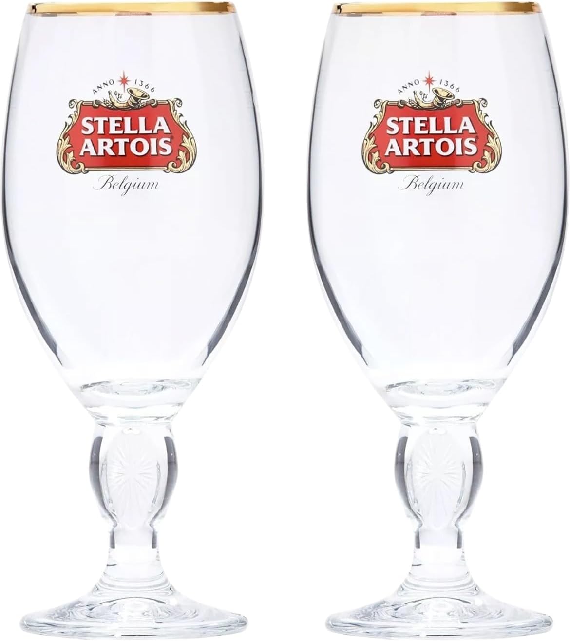 2-Pack Original Glass Chalice, 33cl 11.2 Ounces Classic