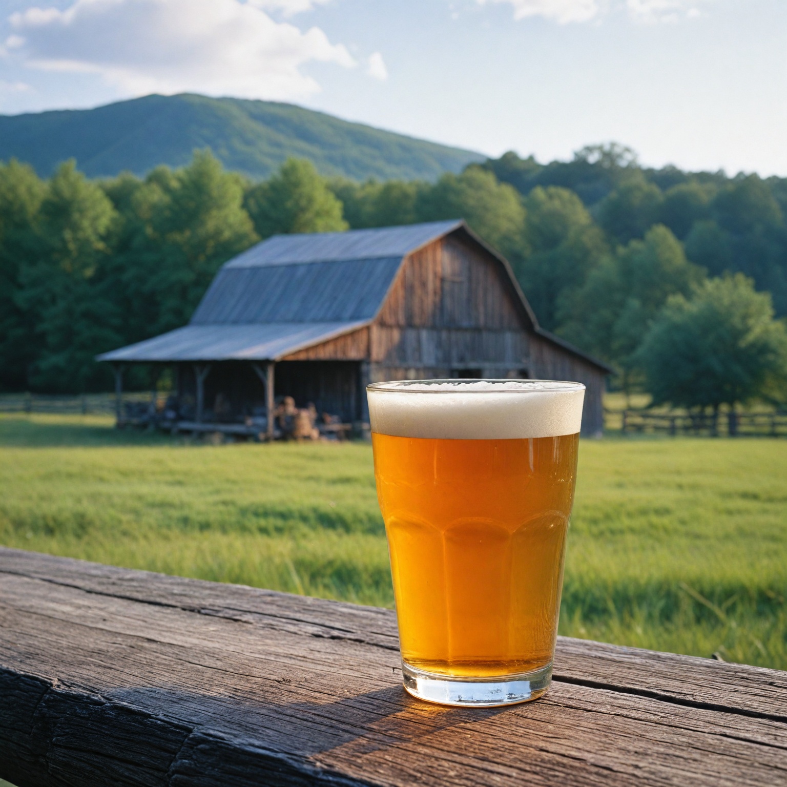 Experience the unique kentucky vanilla barrel cream ale