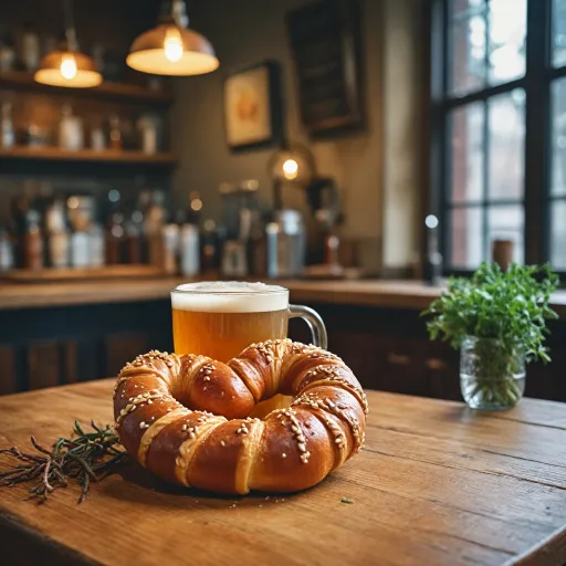 Experience the Shock Top Twisted Pretzel Sensation