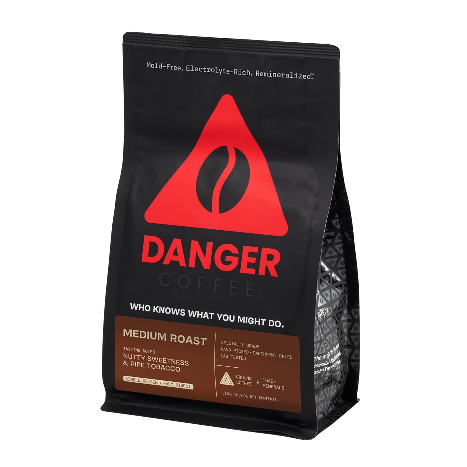 By Dave Asprey, Remineralized, Mold Free & Lab Tested Ground Coffee, Medium Roast, 10.9 Ounce