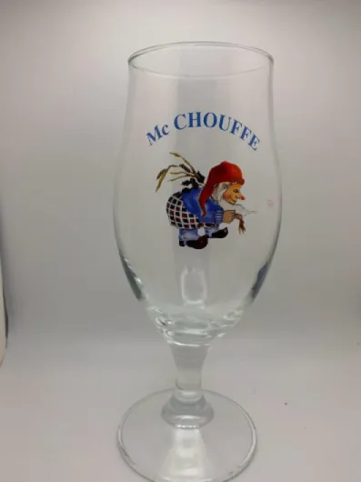 Mc Chouffe beer Glass