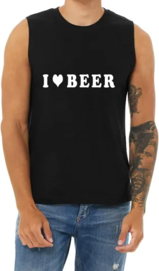 Generic Beer Gifts Funny Beer T-Shirt Sleeveless Muscle Tee Mens Tank Tops 7X-Large Black