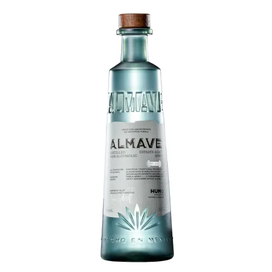 Humo Non-Alcoholic Mezcal Alternative – The Only Zero Proof Smoky Agave Spirit Distilled in Puebla, Mexico – Premium Espadín Agave Spirit – 23.7 oz
