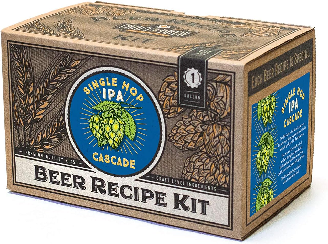 Recipe Kit - Single Hop IPA Refill - 1 Gallon - Ingredients for Home Brewing Beer