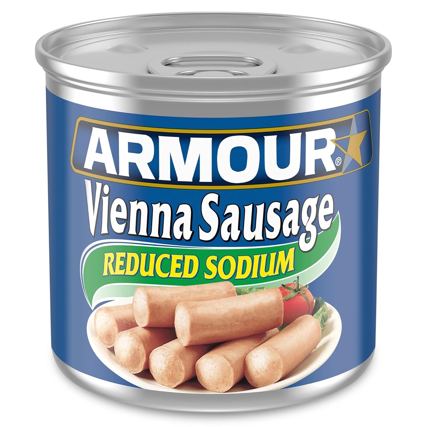 Vienna Sausage Reduced Sodium 4.6 oz cans (Pack of 12)