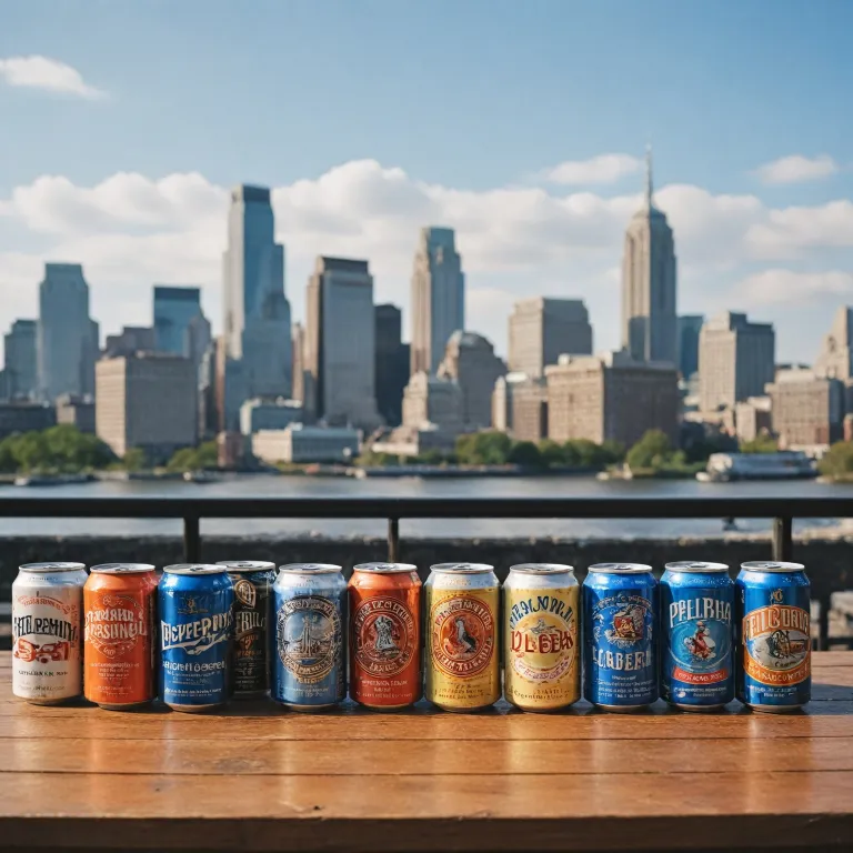 Broad street brewing independence lager cans: a taste of Philadelphia in every sip