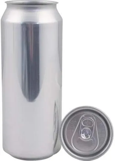 CASE OF 207-16.9 / 500ML Can Fresh Aluminum Beer Cans - KL05449