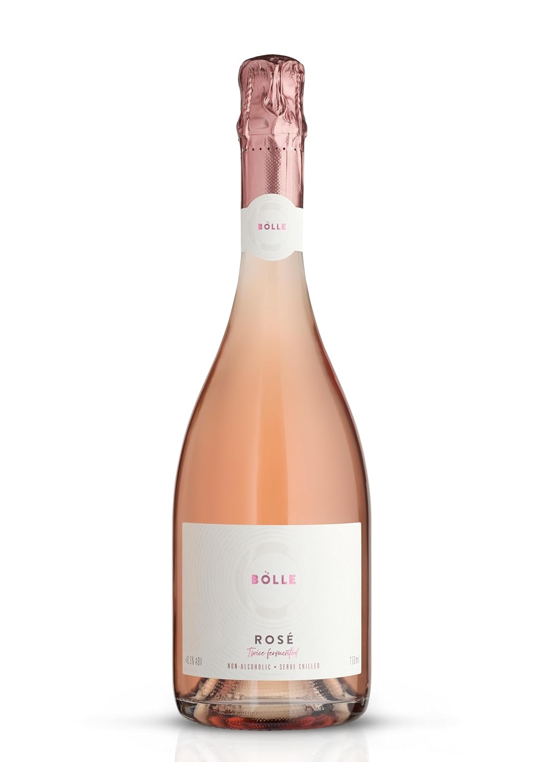 Rosé <0.5% Non-Alcoholic Sparkling Wine - Low-Calorie, Vegan, Gluten-Free - 26.4 fl oz (750ml)