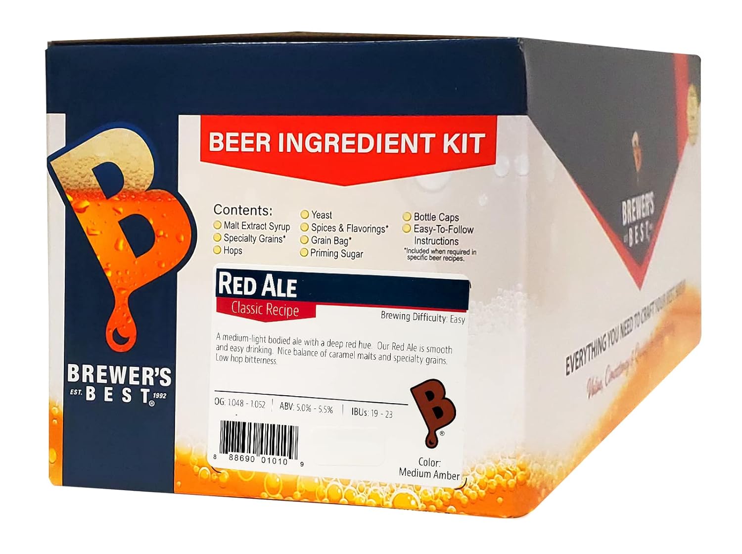 Brewers Best Red Ale Beer Making Kit