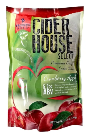 Brewer's Best Cider House Select Cranberry Apple Kit