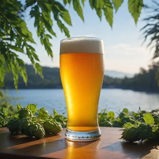 Hedge beer : a fresh look at west coast pilsner brewed with a dry hopped touch