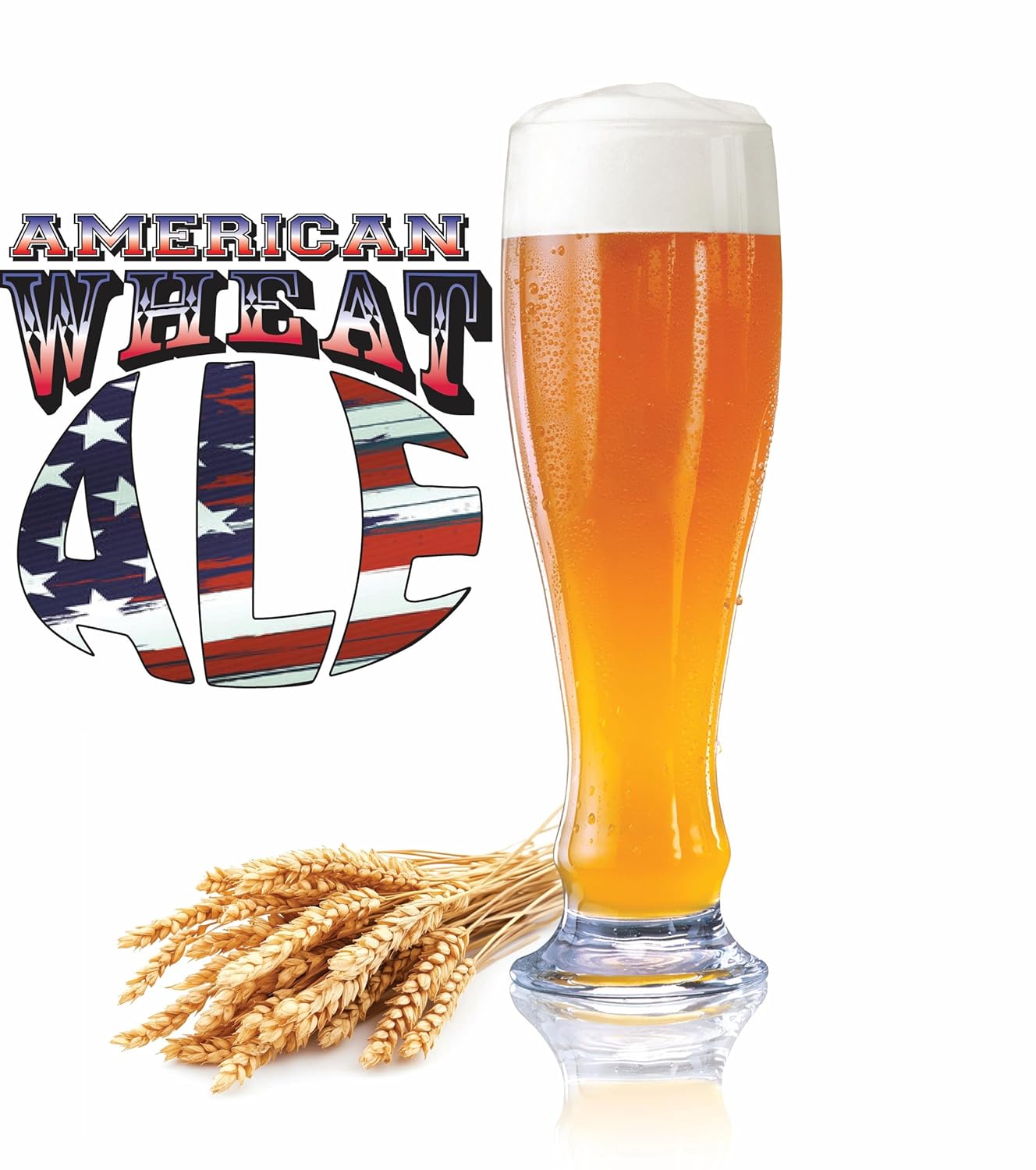American Wheat ALE Home Brew Beer Recipe Ingredient Kit
