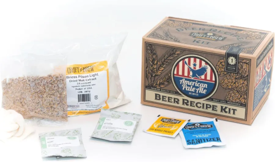 Recipe Kit - American Pale Ale Refill - 1 Gallon - Ingredients for Home Brewing Beer
