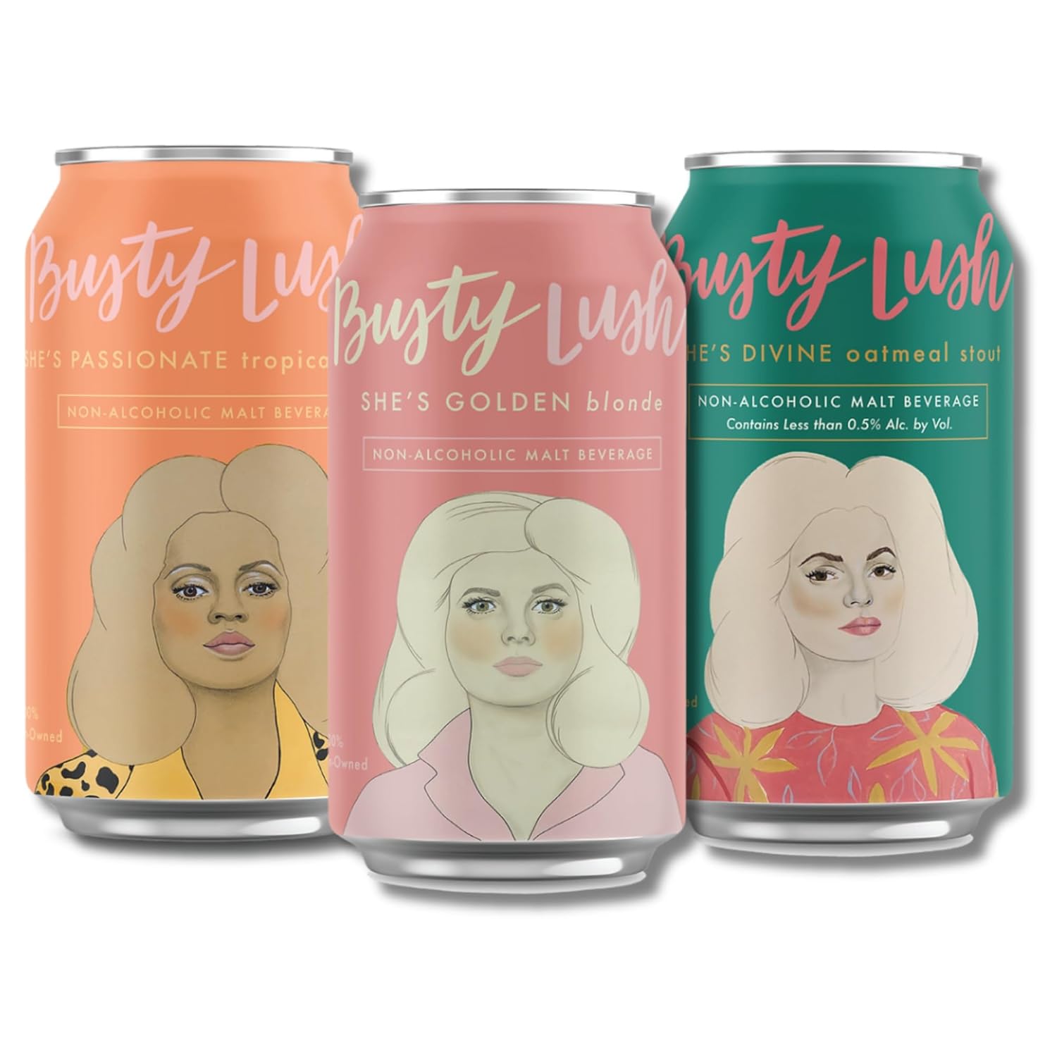 Non-Alcoholic Craft Beer Variety Pack – Blonde Ale, Tropical Sour, Oatmeal Stout – Non-Alcoholic Craft Brew, Low Carb & Low Calorie, NA Drink - 12 oz (12-Pack) Blonde Ale, Tropical Sour & Oatmeal Stout Beers