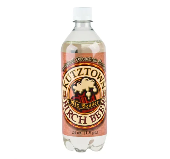 AmishTastes White Birch Beer, Kutztown "Nix Besser" PA Dutch Style, 24 Oz - (Pack of 12) 24 Fl Oz (Pack of 12)