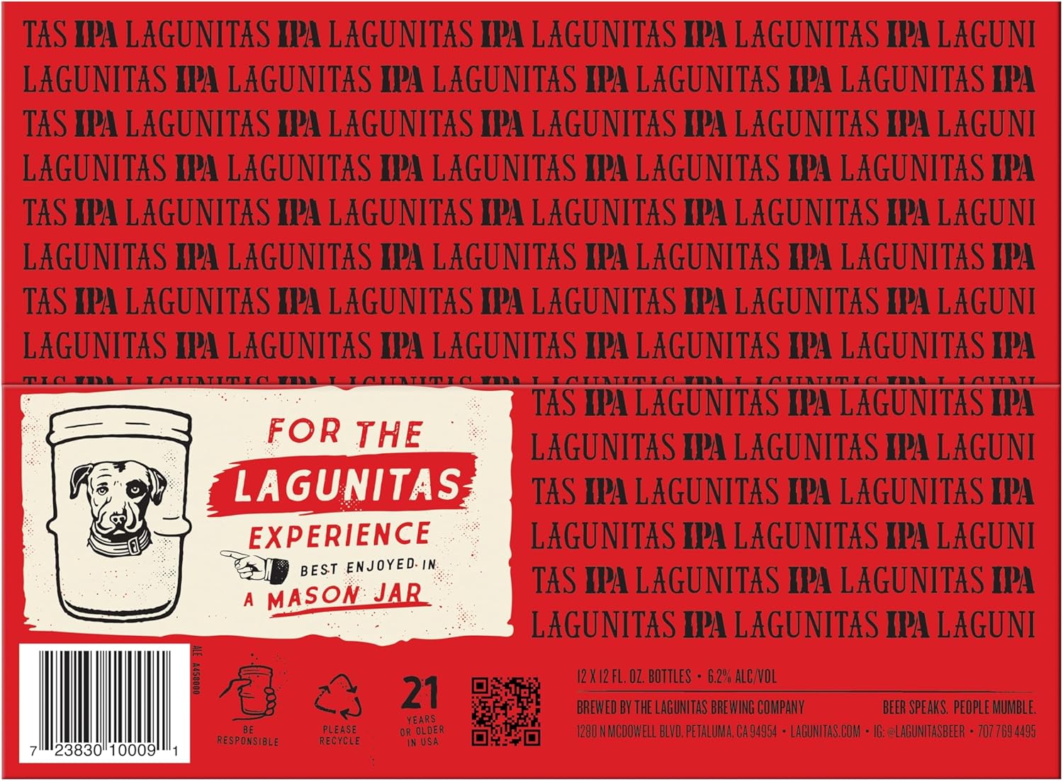 Lagunitas IPA, 12 pk, 12 Fl Oz, 6.2% ABV