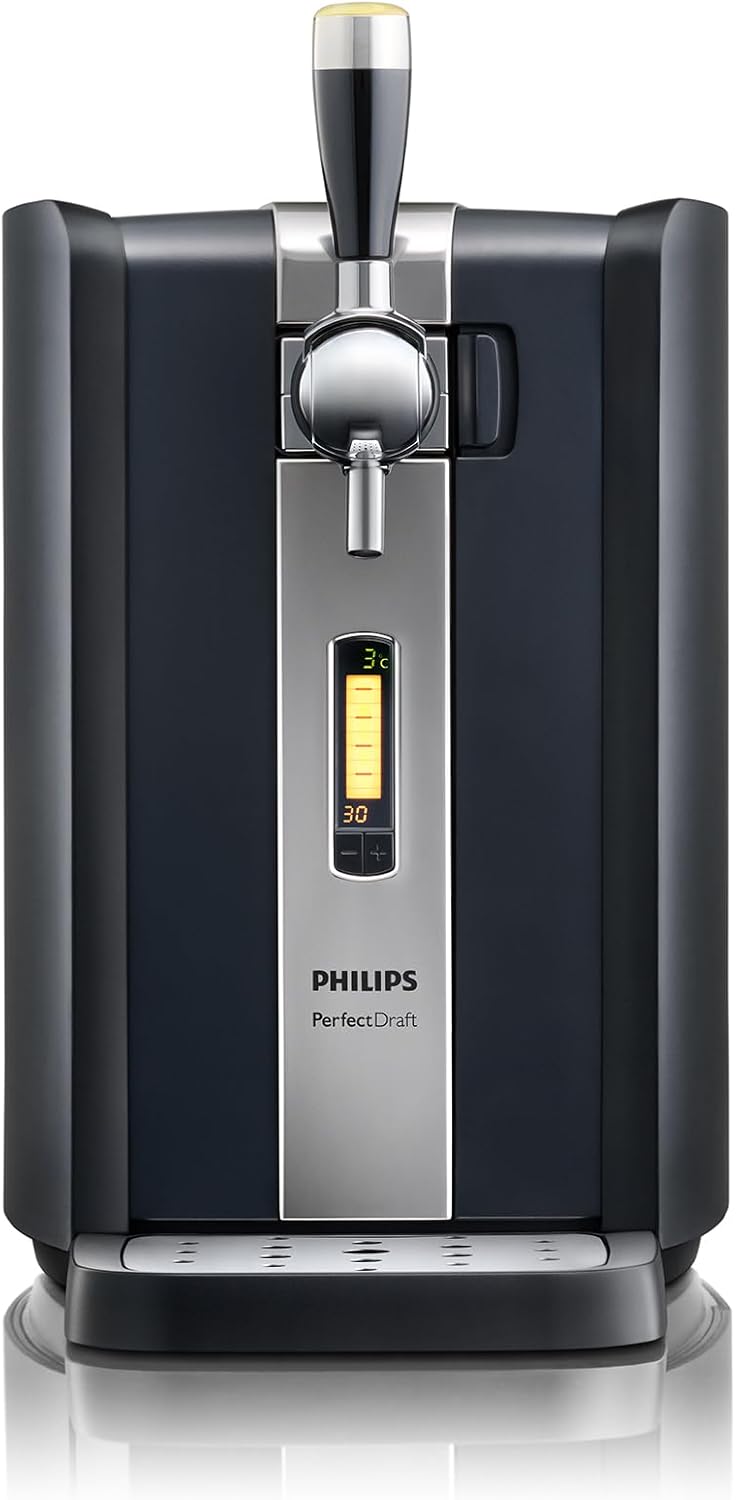 Phillips Machine Home Beer Cooler and Dispenser System HD 3720/25 and Camden Hells Keg Camden + PD Philips Machine