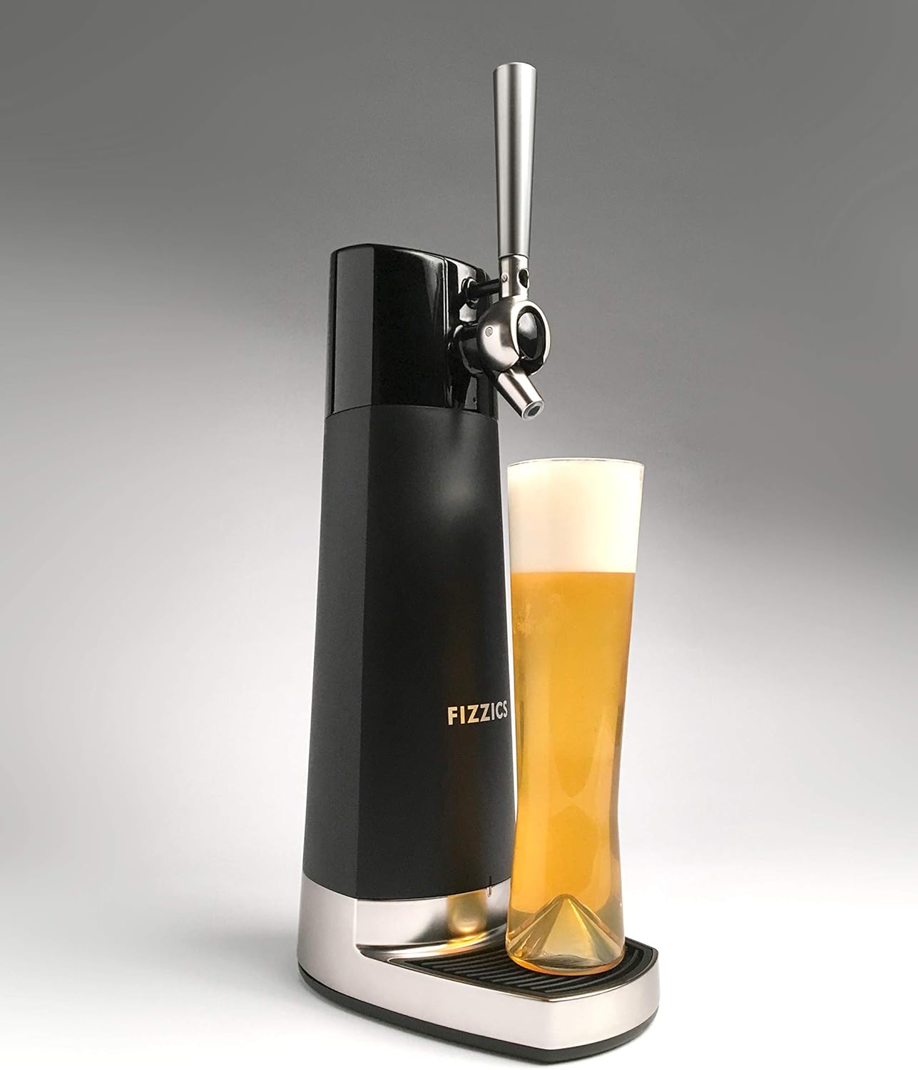Fizzics FZ403 DraftPour Dispenser-Carbon-Enjoy Fresh Draft Beer Anytime, Anywhere