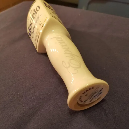 Modelo Especial Cerveza Beer Short Ceramic Tap Handle Keg Marker
