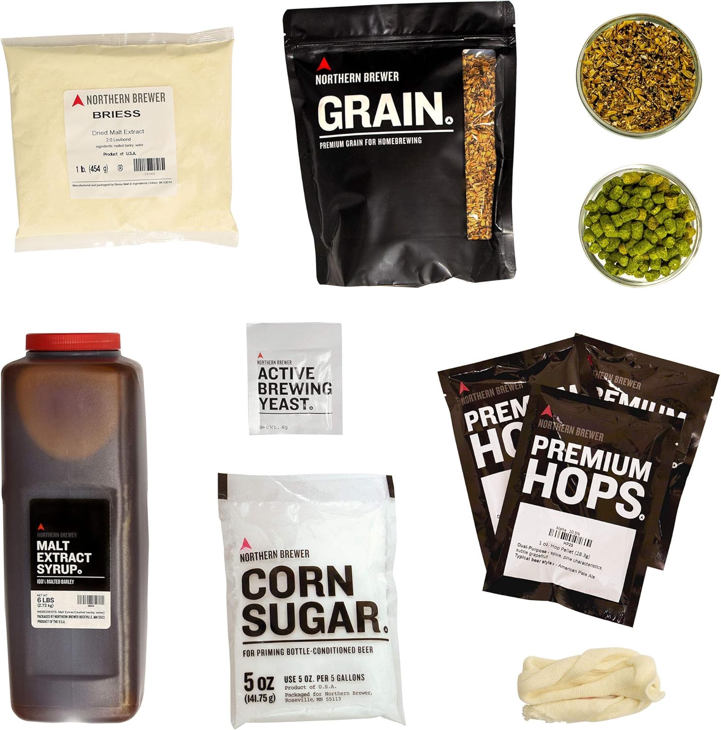 Lemondrop Saison Extract Beer Recipe Kit, Makes 5 Gallons