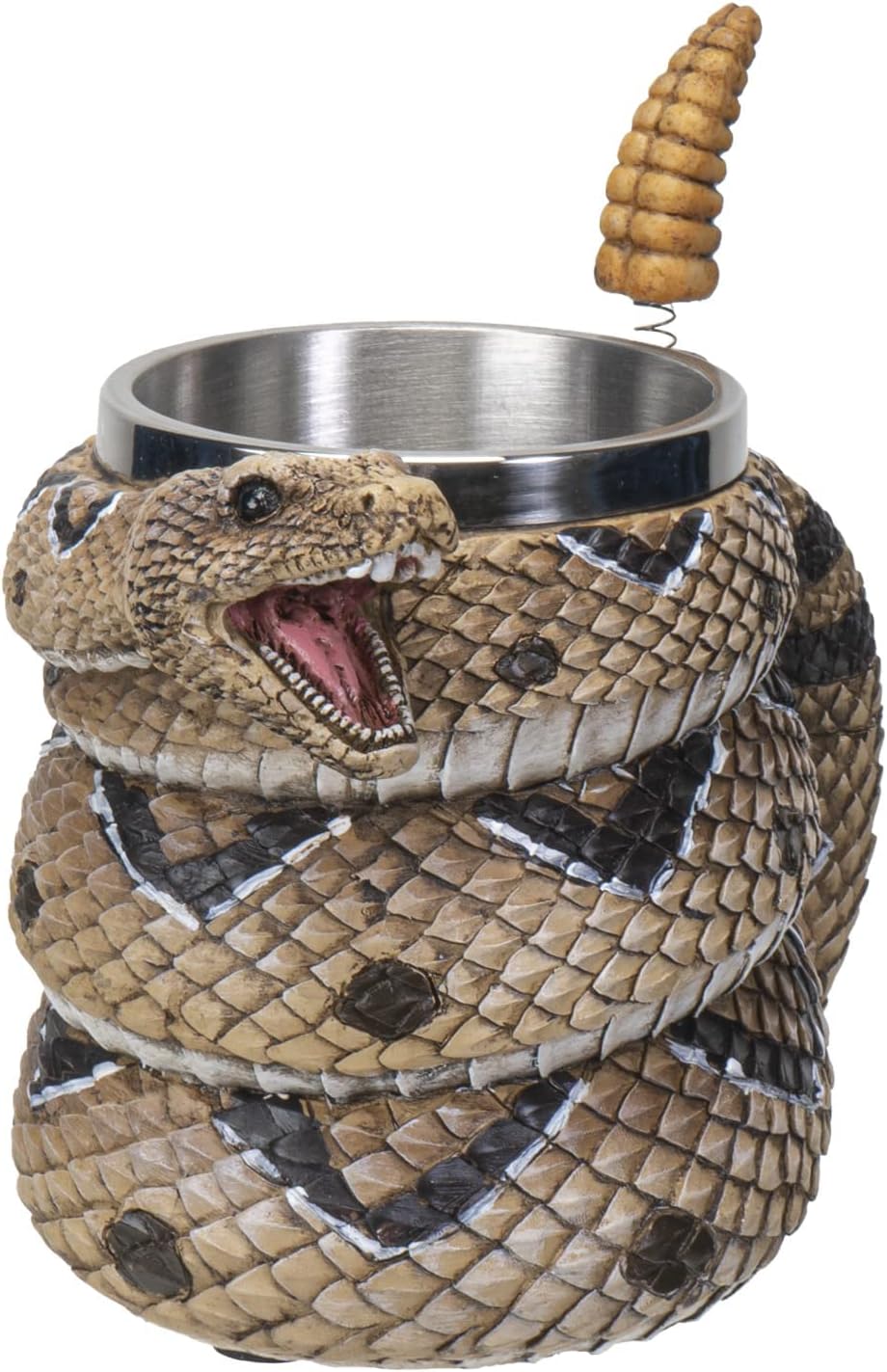 Rattlesnake Coffee Mug Cup 16 fl oz Diamondback Rattler Beer Tankard
