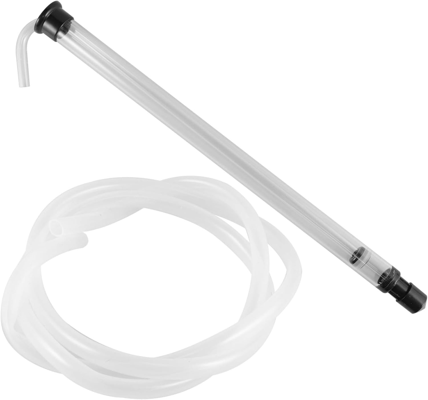 3 Sets Auto Siphon Reusable Siphon Transfer Tool for Homebrew Wine Making Aquarium Water Change Blackx3pcs 35.00X6.50X2.80CMx3pcs