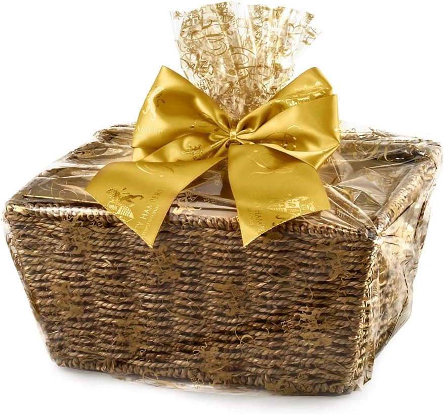 Downton Guinness Hamper - Gourmet Stout Gift Set with Mature Cheddar, Cotswold Brie, Chocolates, Shortbread - Guinness Gifts For Him, from Regency Hampers