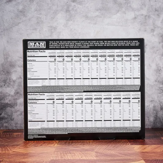 Man Crates, Hot Sauce Inferno Flight, Includes 21 Flavors in Skull-Shaped Mini Hot Sauce Bottles, Spicy Challenge with Habanero, Ghost Pepper & More