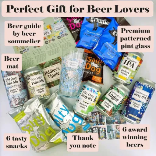 Jiddler's Tipple Craft Beer & Snacks Gift Hamper Review: a low-strength beer box that actually feels like a proper present